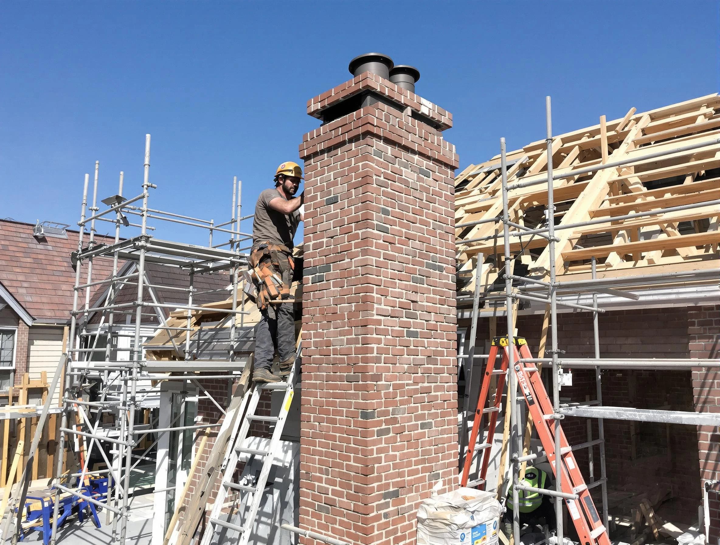 New chimney installation completed by Forest Hills Chimney Sweep in Forest Hills, PA