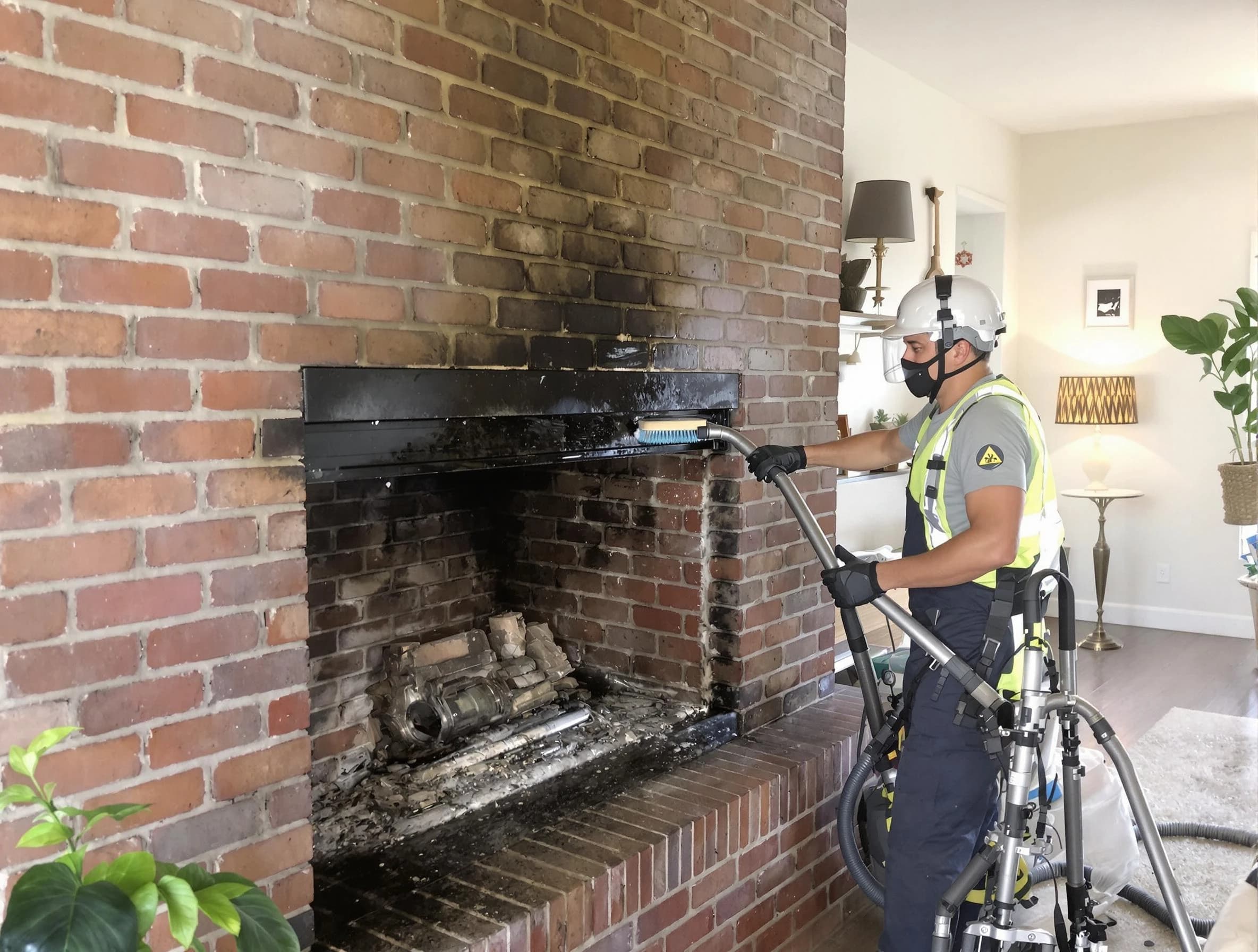 Forest Hills Chimney Sweep providing fireplace cleaning services in Forest Hills, PA
