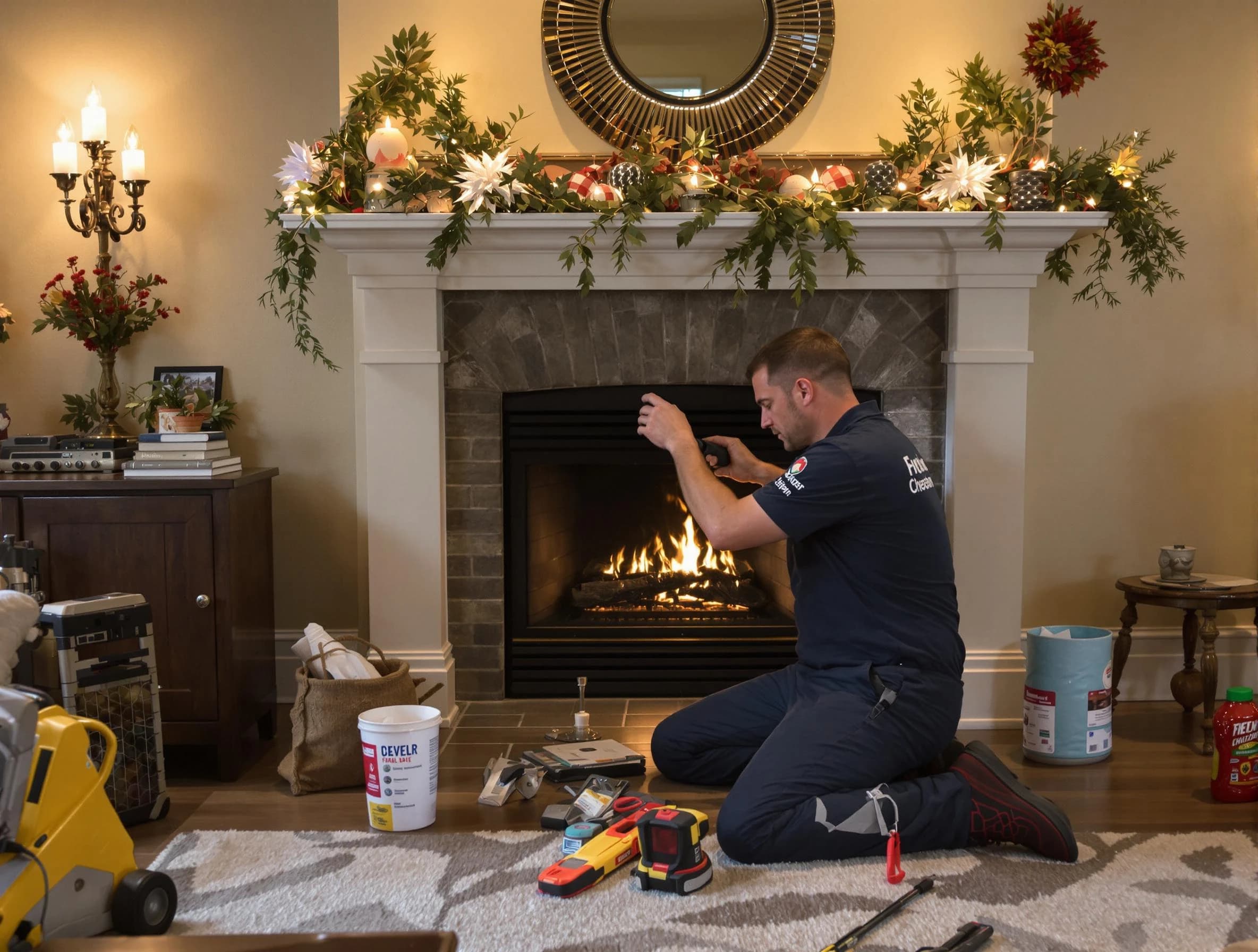Forest Hills Chimney Sweep offering fireplace maintenance services in Forest Hills, PA