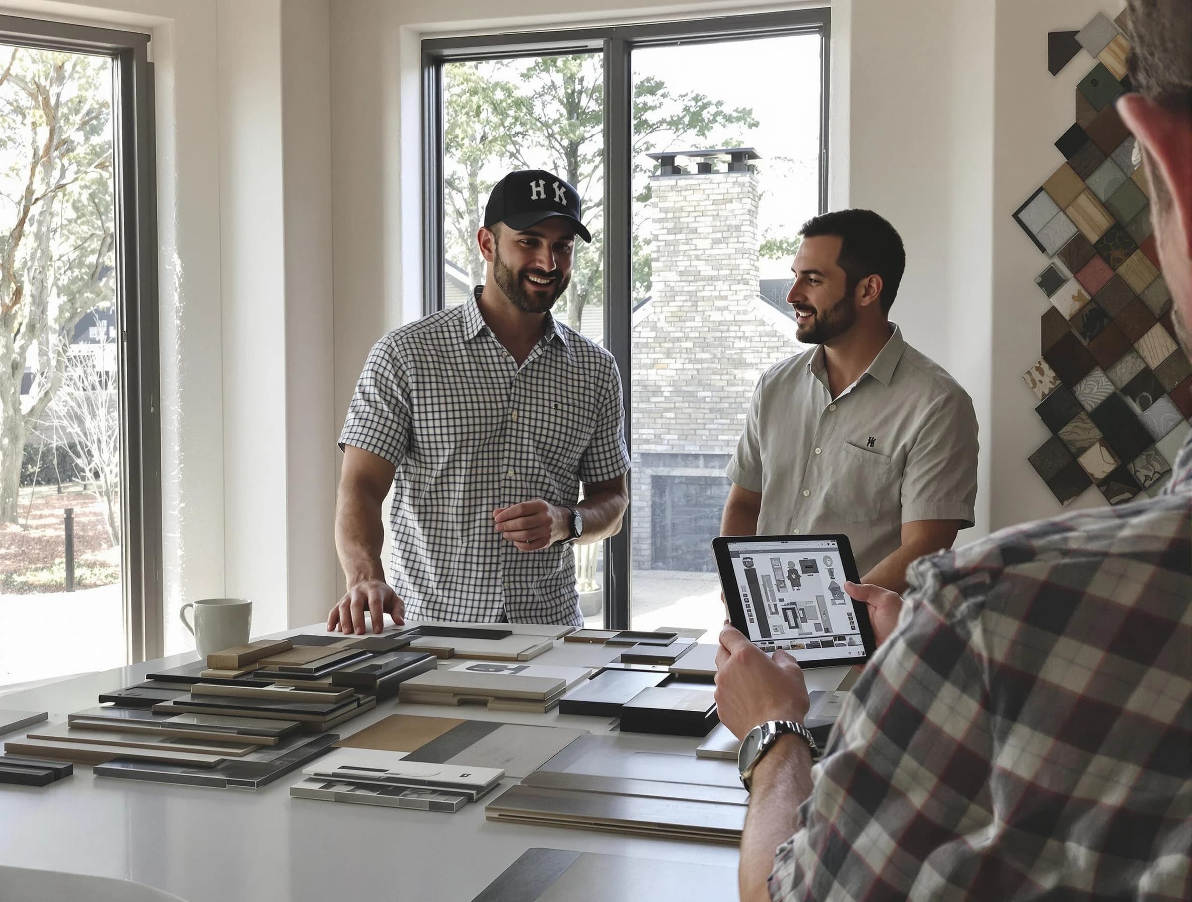 Forest Hills Chimney Sweep remodeling a chimney and fireplace in Forest Hills, PA