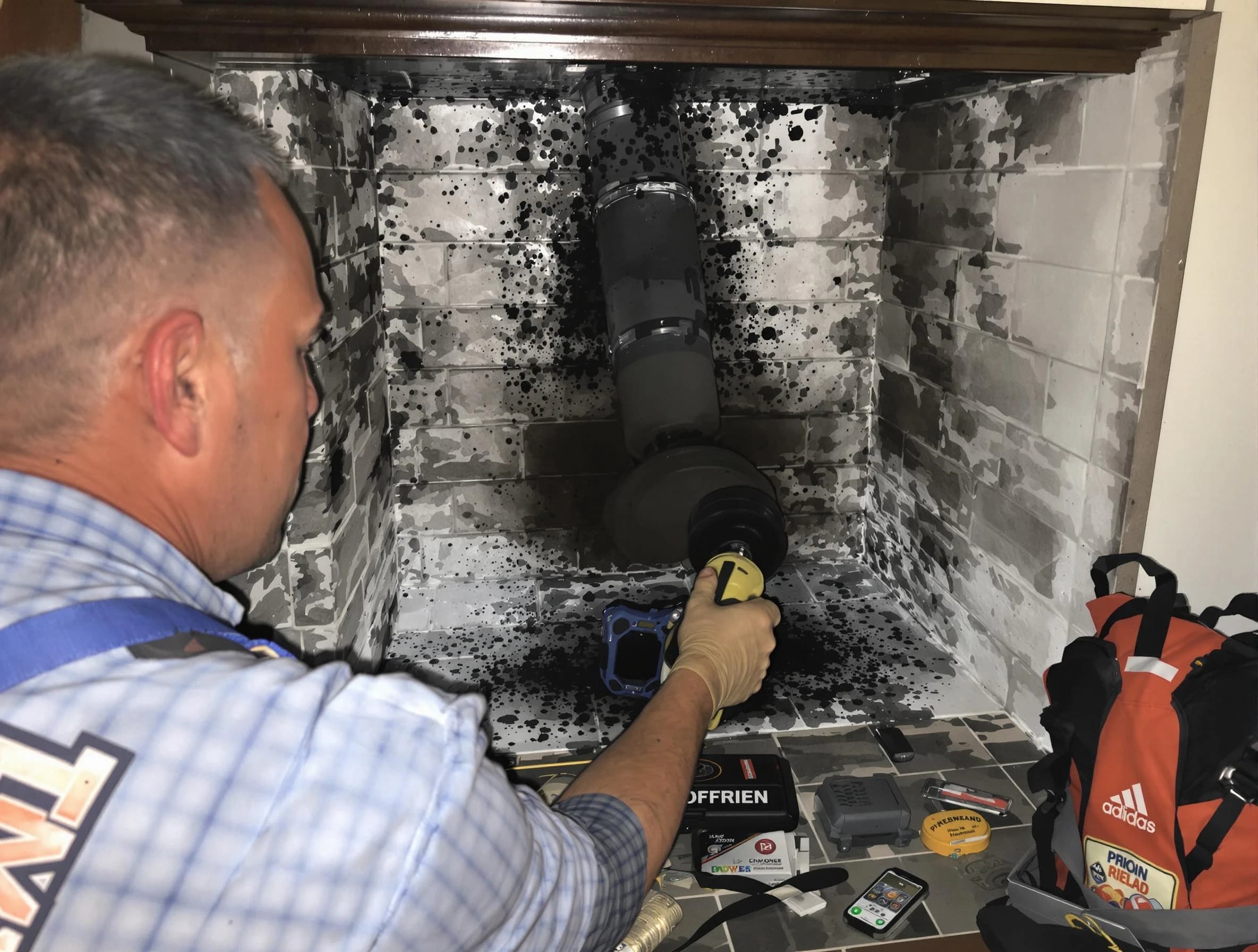 Creosote removal service by Forest Hills Chimney Sweep in Forest Hills, PA