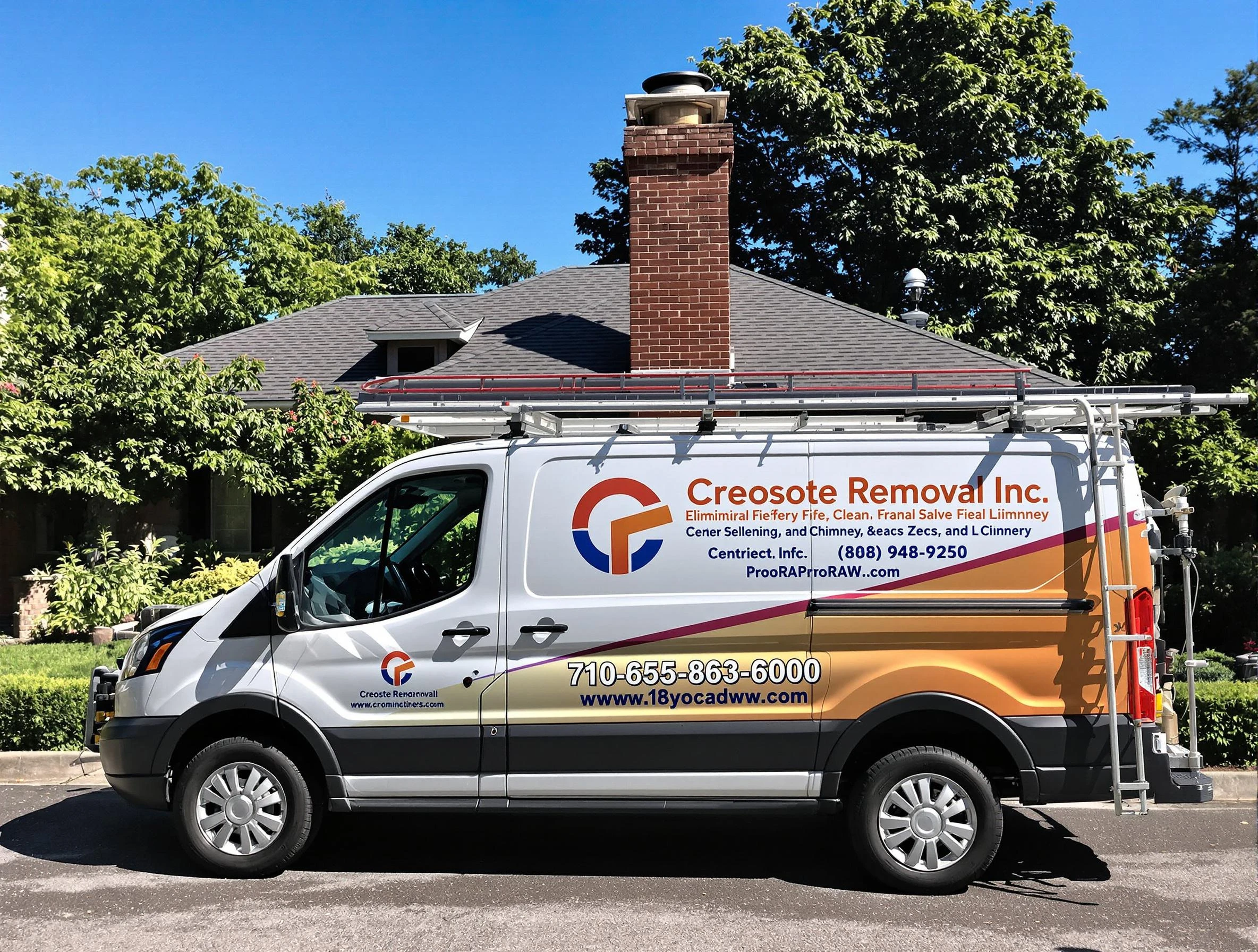 Forest Hills Chimney Sweep technician removing creosote safely in Forest Hills, PA